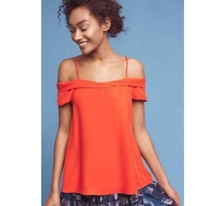 Anthropologie Paper Crown top